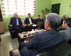بازدید رئیس دانشگاه علوم پزشکی اردبیل از شبکه بهداشت و درمان مشگین شهر