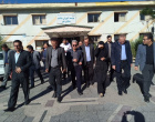بازدید رئیس دانشگاه علوم پزشکی اردبیل از شبکه بهداشت و درمان مشگین شهر